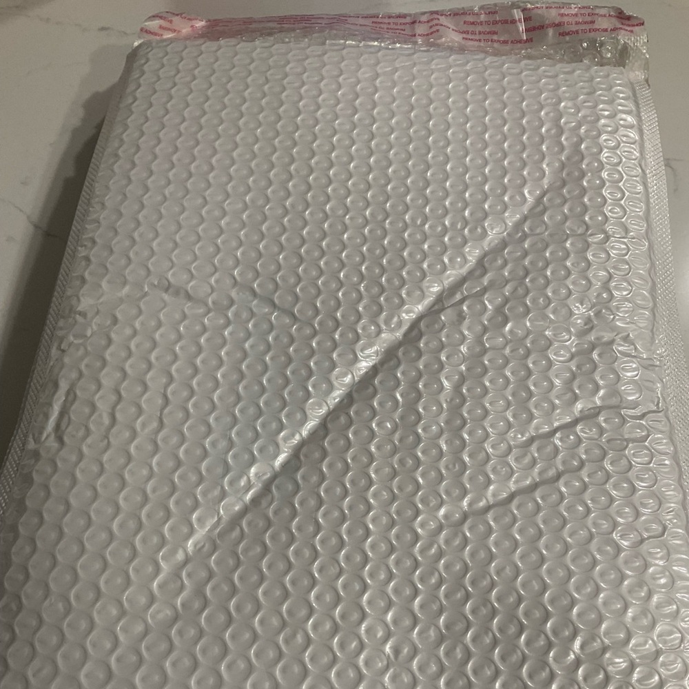 SET 10 White Bubble Poly Mailers 10 x 13 inch
